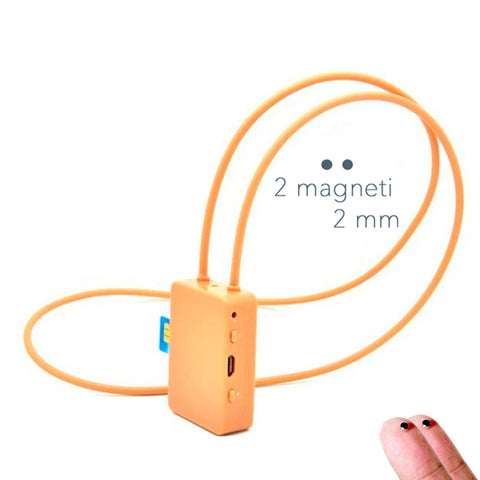 GSM HALSKETTE + MAGNETE 2 mm